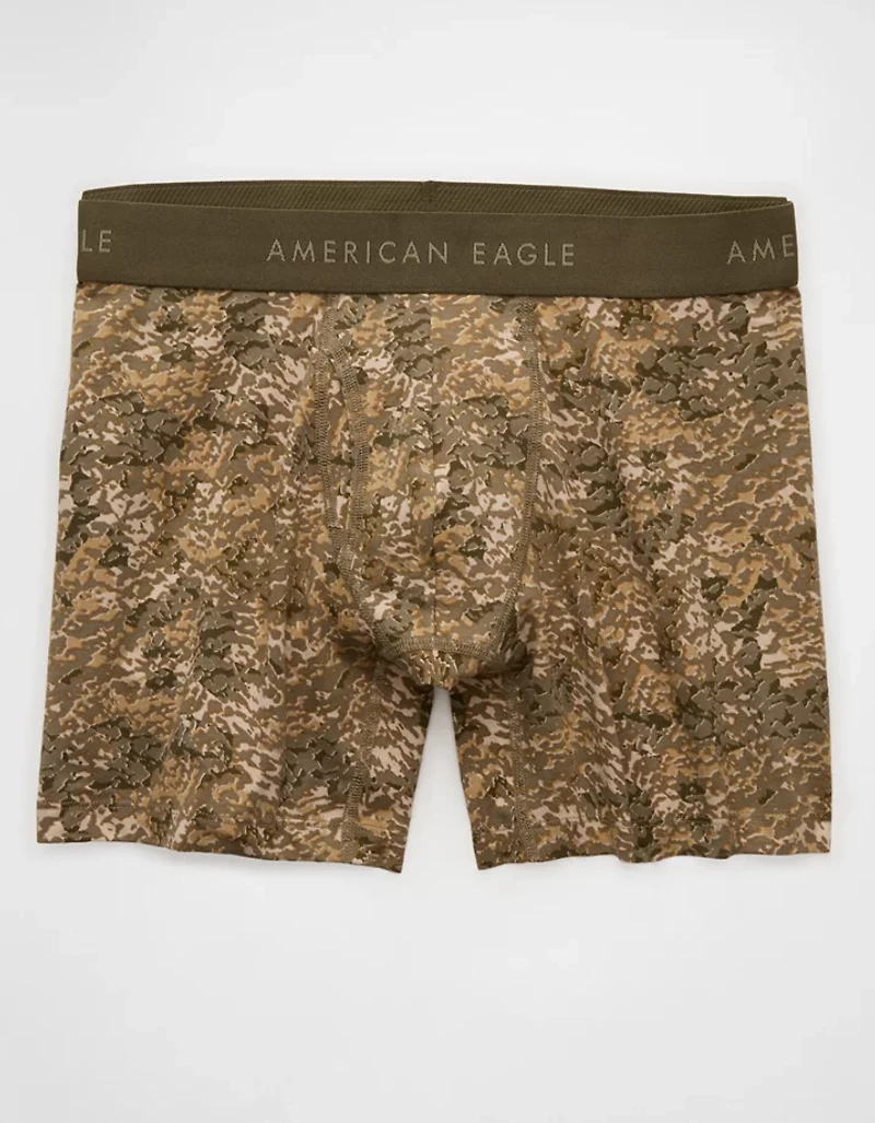 AEO Men's Camo 6" Classic Cotton Boxer Brief