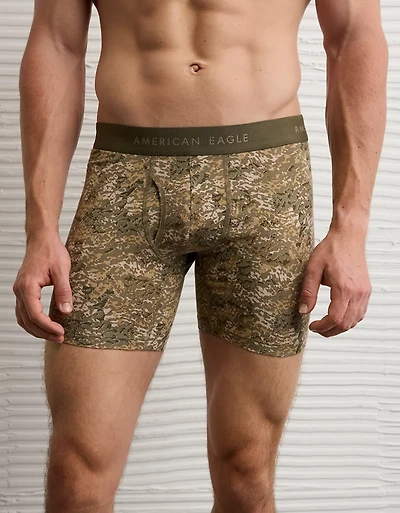 AEO Men's Camo 6" Classic Cotton Boxer Brief