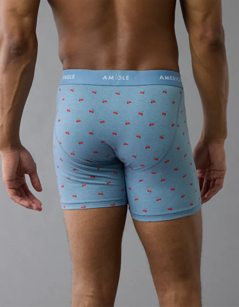 AEO Men's Cherries 6" Classic Boxer Brief