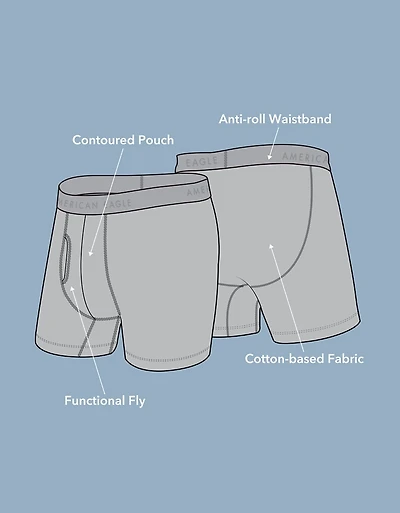 AEO Men's 6" Classic Boxer Brief
