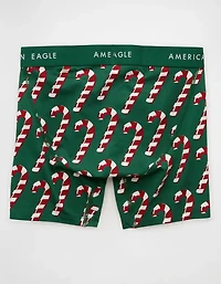 AEO Men's Candy Cane 6" Classic Boxer Brief