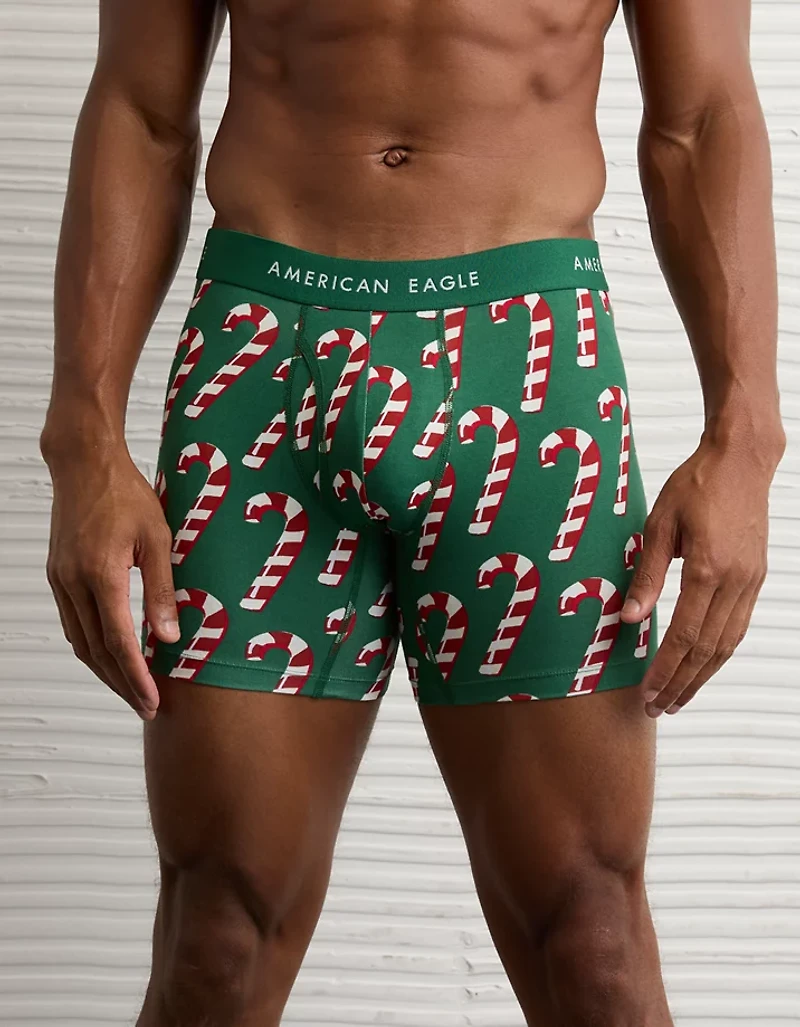 AEO Men's Candy Cane 6" Classic Boxer Brief