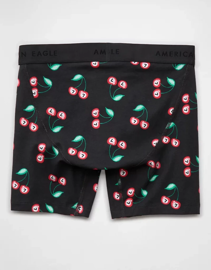 AEO Men's Food 6" Classic Cotton Boxer Brief