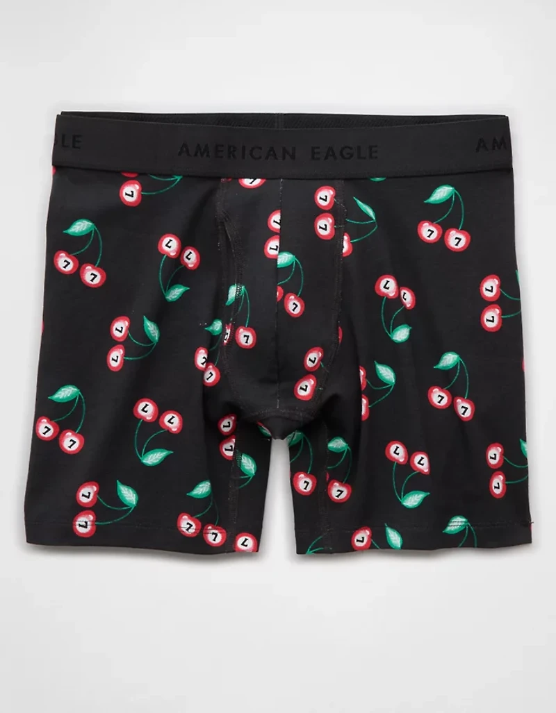 AEO Men's Food 6" Classic Cotton Boxer Brief