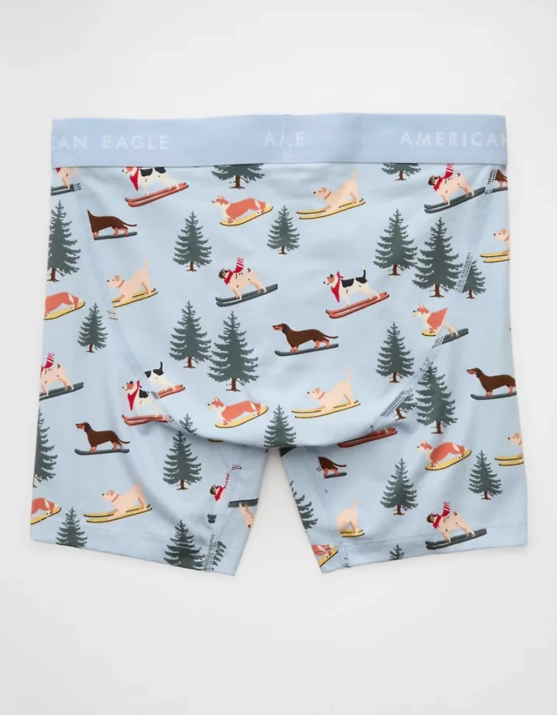 AEO Men's Ski Dog 6" Classic Boxer Brief