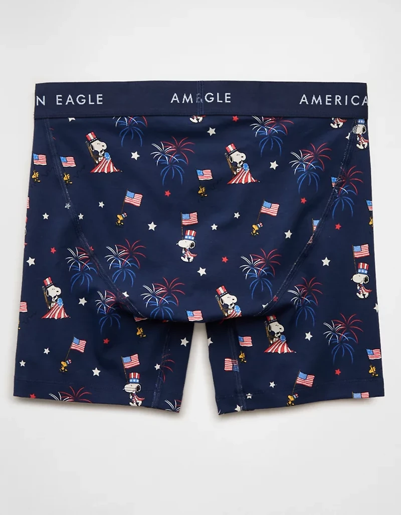 AEO Men's Snoopy 6" Classic Cotton Boxer Brief