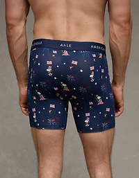 AEO Men's Snoopy 6" Classic Cotton Boxer Brief