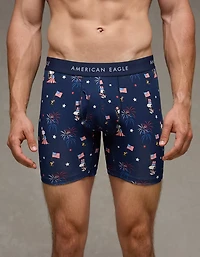 AEO Men's Snoopy 6" Classic Cotton Boxer Brief