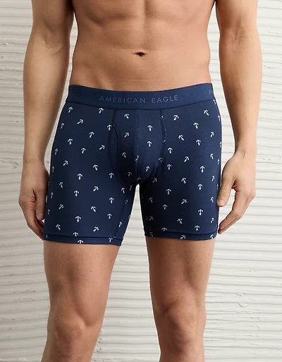 Caleçon boxeur ajusté classique de 6 po ancres pour hommes AEO