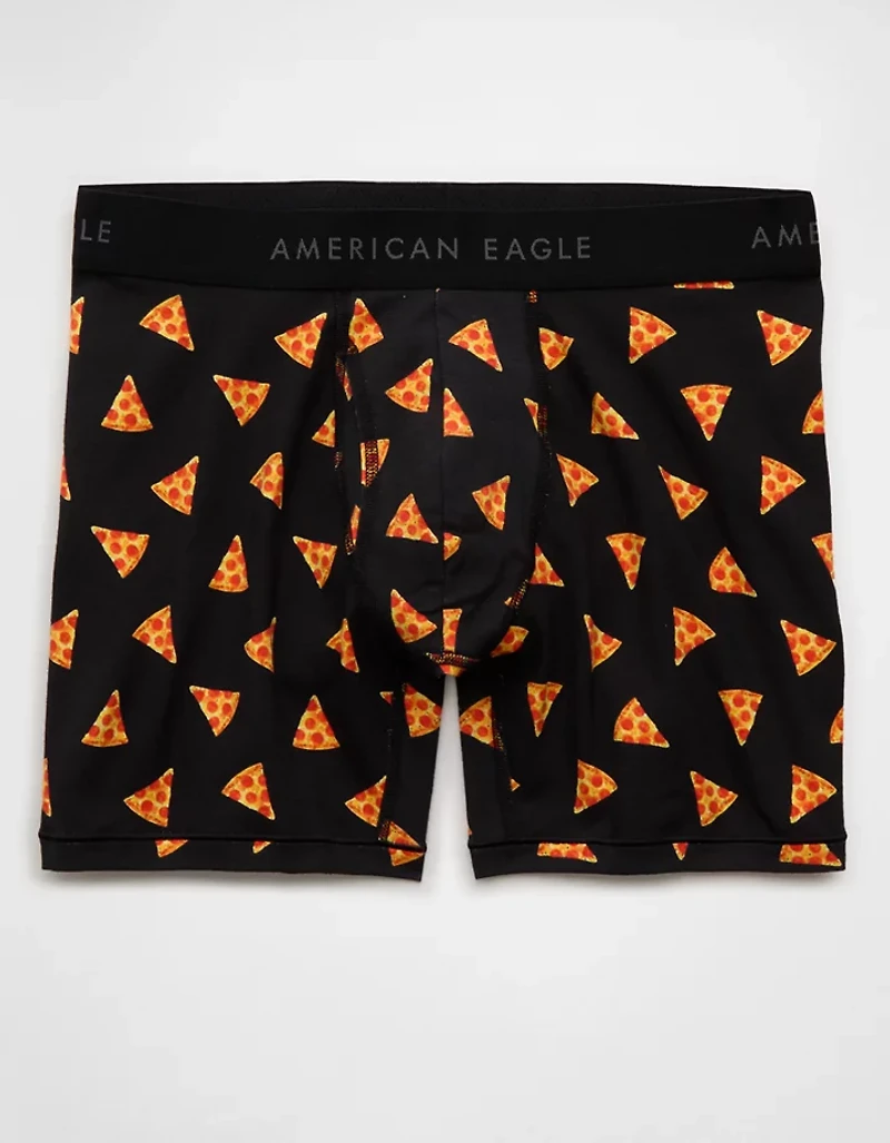 Caleçon boxeur ajusté classique de 6 po pizza pour hommes AEO