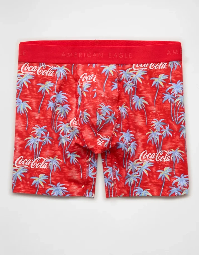 AEO Men's Coca-Cola 6" Classic Cotton Boxer Brief