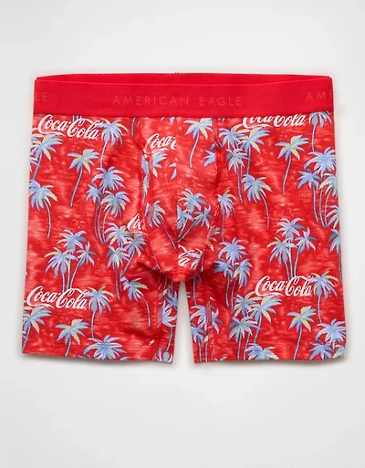 AEO Men's Coca-Cola 6" Classic Cotton Boxer Brief