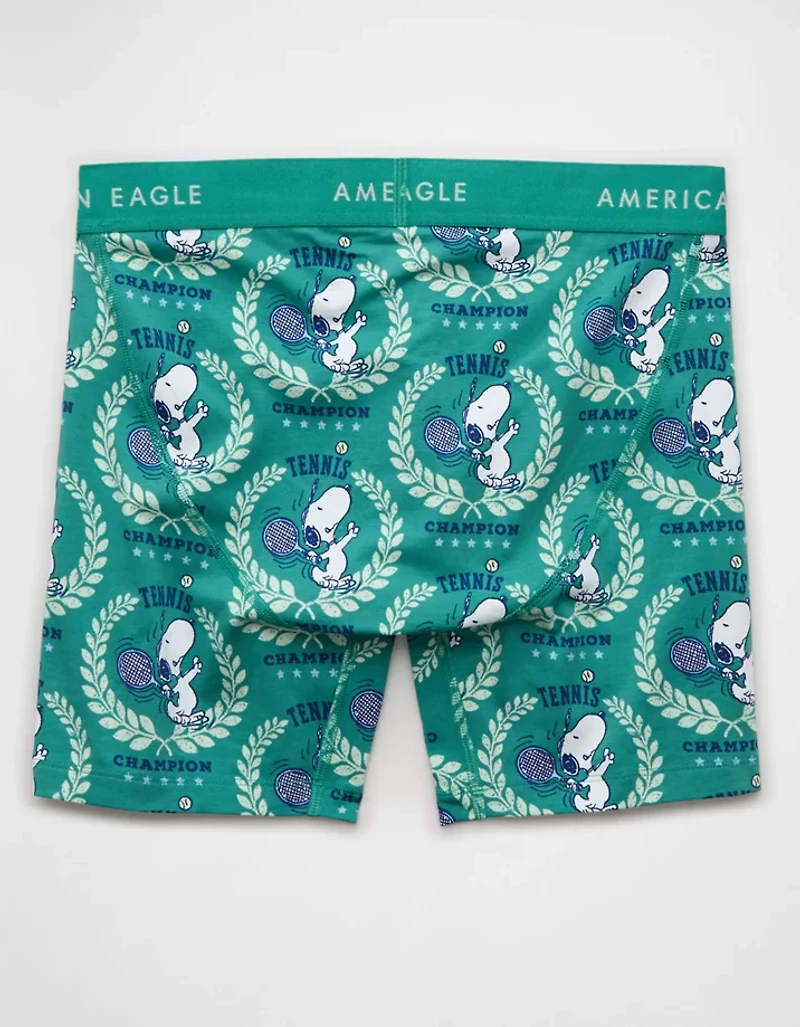 AEO Men's Snoopy Tennis 6" Classic Boxer Brief