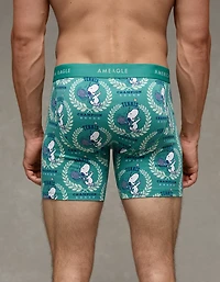 Caleçon boxeur ajusté classique de 6 po Snoopy jouant au tennis pour hommes AEO