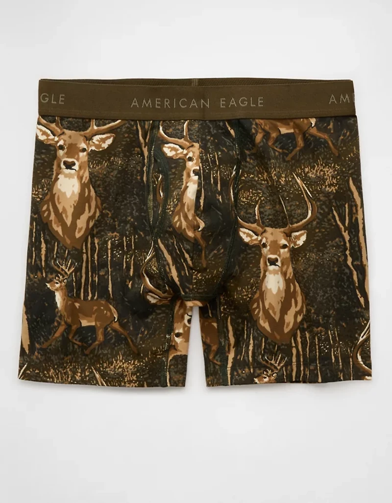 AEO Men's Deer Camo 6" Classic Boxer Brief
