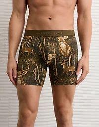 Caleçon boxeur ajusté classique de 6 po camouflage et cerf pour hommes AEO