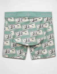 AEO Men's Dollar Bills 6" Classic Boxer Brief