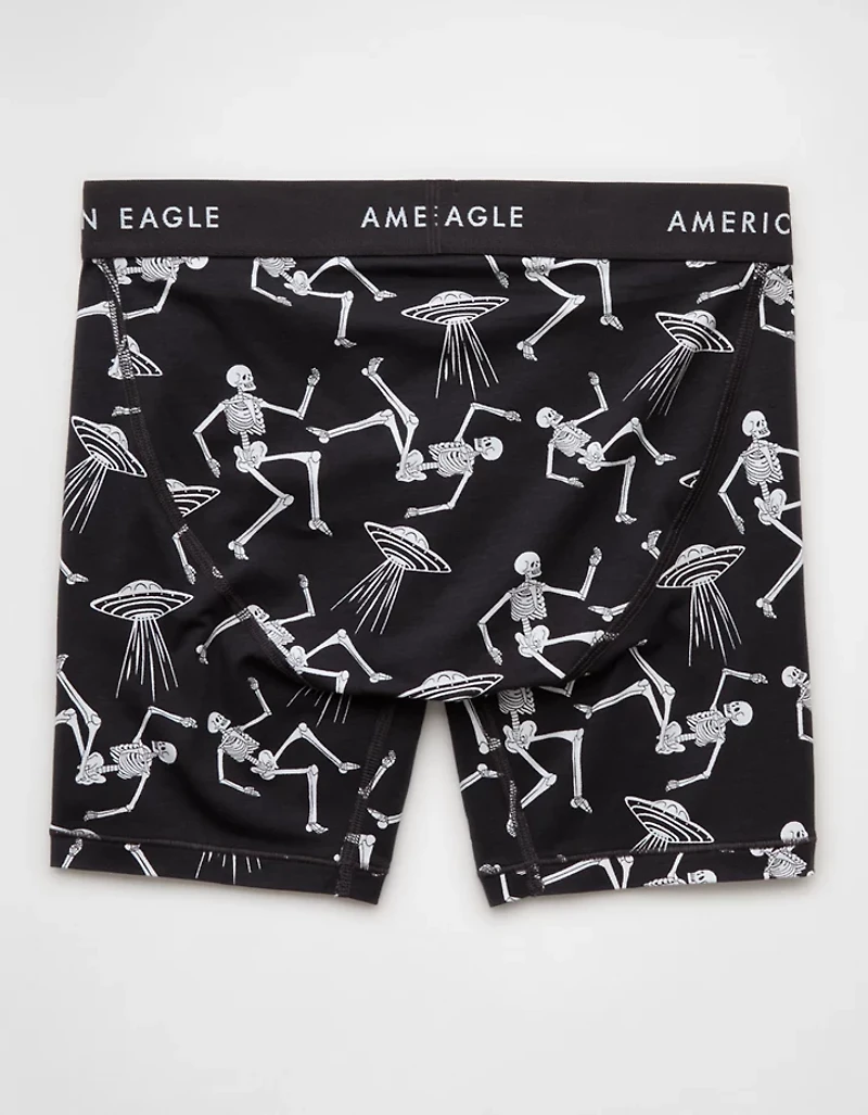 AEO Men's UFO Skeletons 6" Classic Boxer Brief