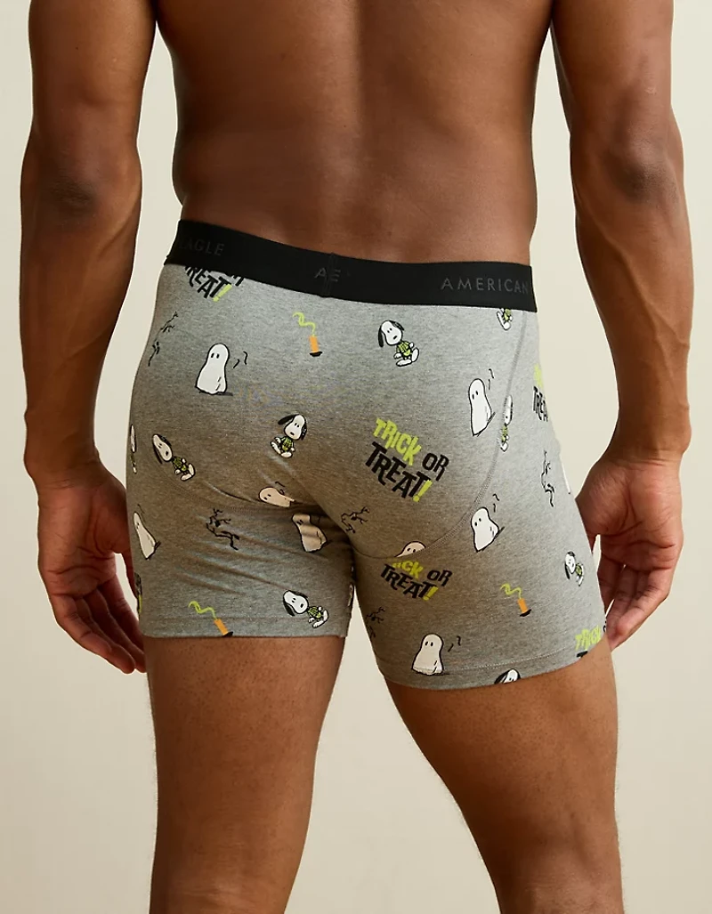 AEO Men's Halloween Snoopy 6" Classic Cotton Boxer Brief