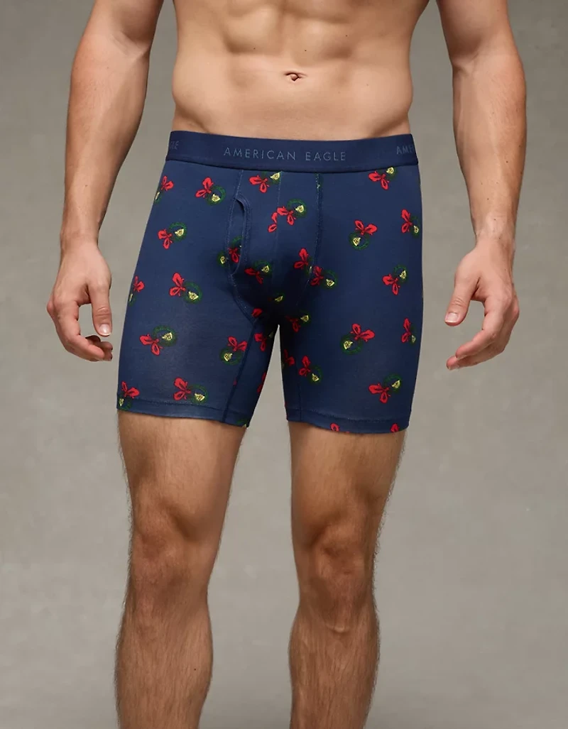 AEO Men's Grinch 6" Classic Boxer Brief