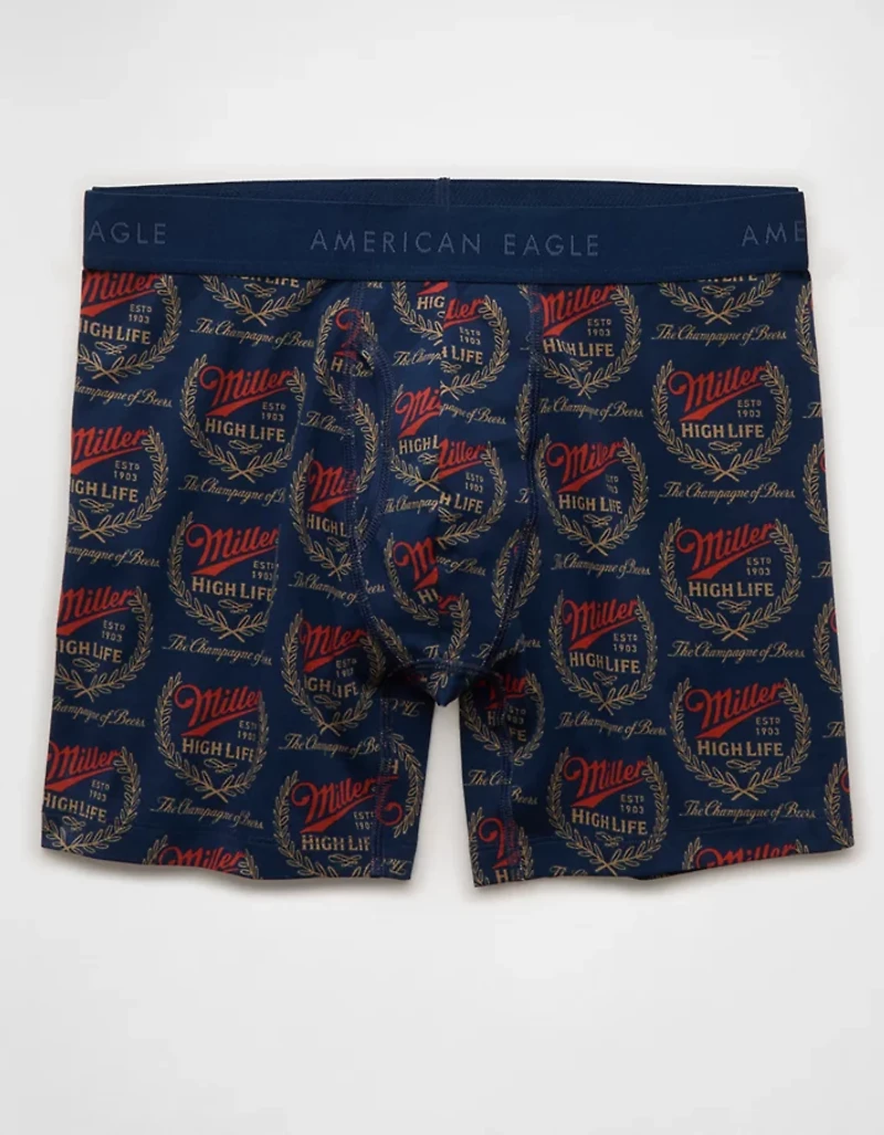 AEO Men's Miller High Life 6" Classic Boxer Brief
