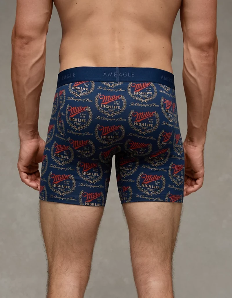 AEO Men's Miller High Life 6" Classic Boxer Brief