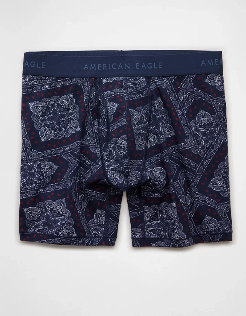 Caleçon boxeur ajusté classique de 6 po bandana pour hommes AEO