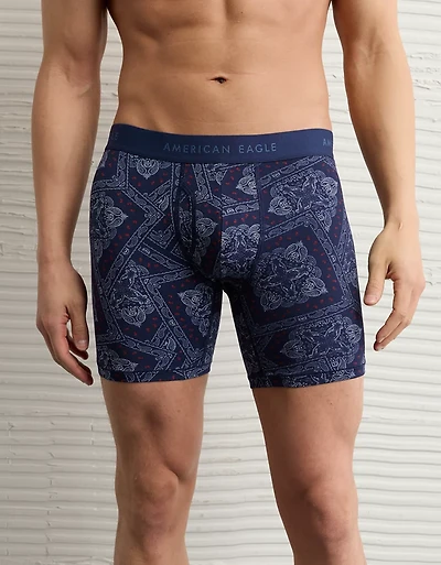 Caleçon boxeur ajusté classique de 6 po bandana pour hommes AEO