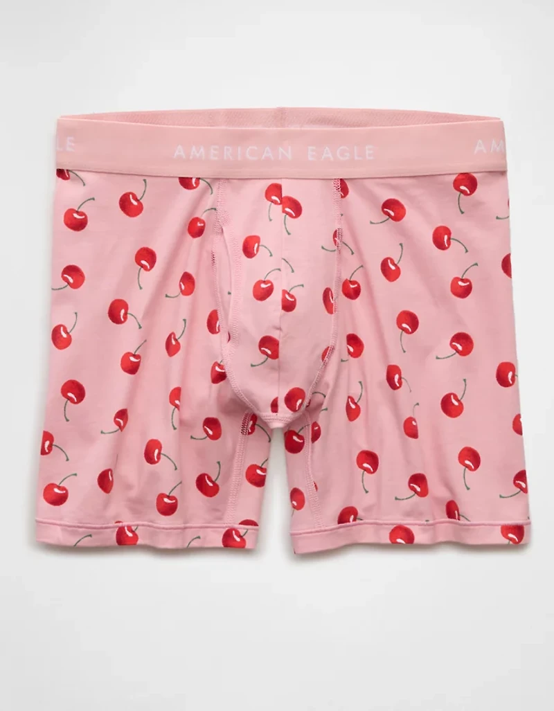 Caleçon boxeur ajusté classique de 6 cerises pour hommes AEO