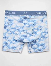 Caleçon boxeur ajusté classique de 6 po nuages pour hommes AEO