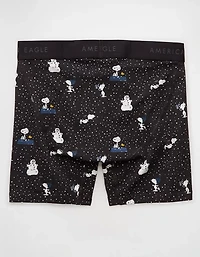 Caleçon boxeur ajusté classique de 6 po tempête neige Snoopy pour hommes AEO