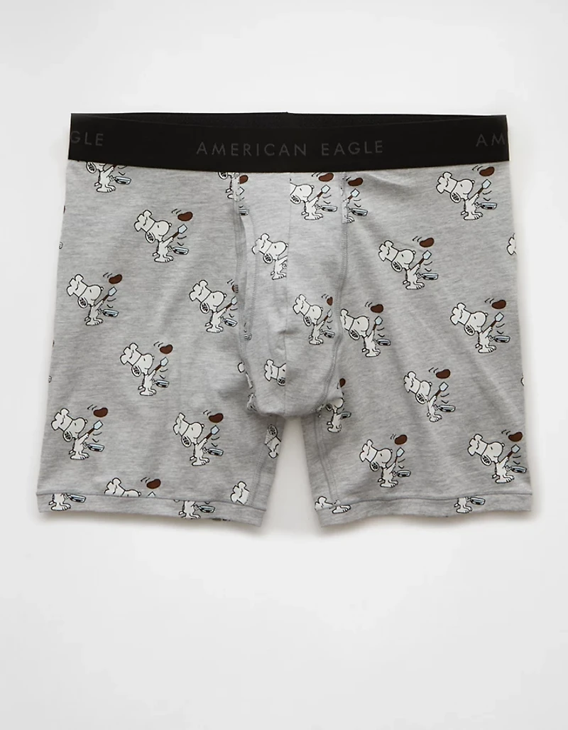 AEO Men's Snoopy Chef 6" Classic Boxer Brief