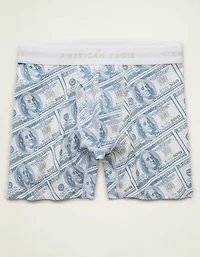 AEO Men's Dollar Bills 6" Classic Boxer Brief