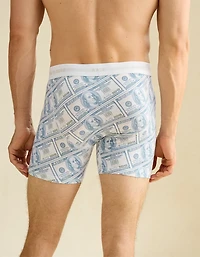 AEO Men's Dollar Bills 6" Classic Boxer Brief