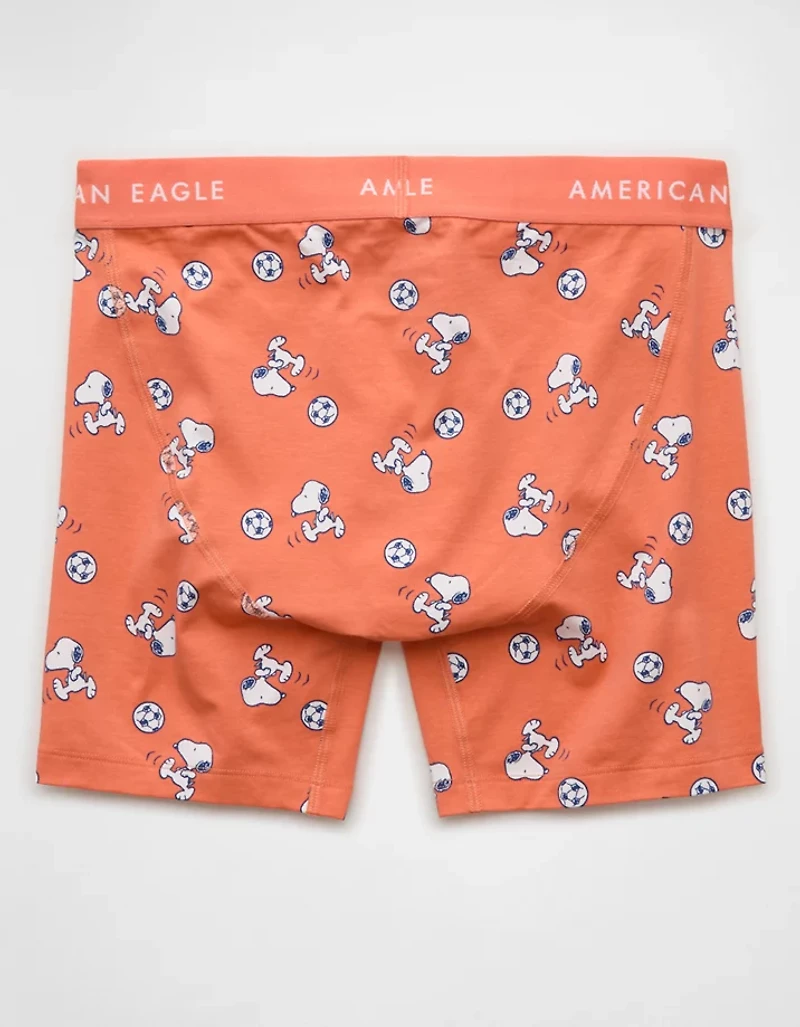 AEO Men's Snoopy Soccer 6" Classic Boxer Brief
