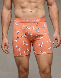 AEO Men's Snoopy Soccer 6" Classic Boxer Brief