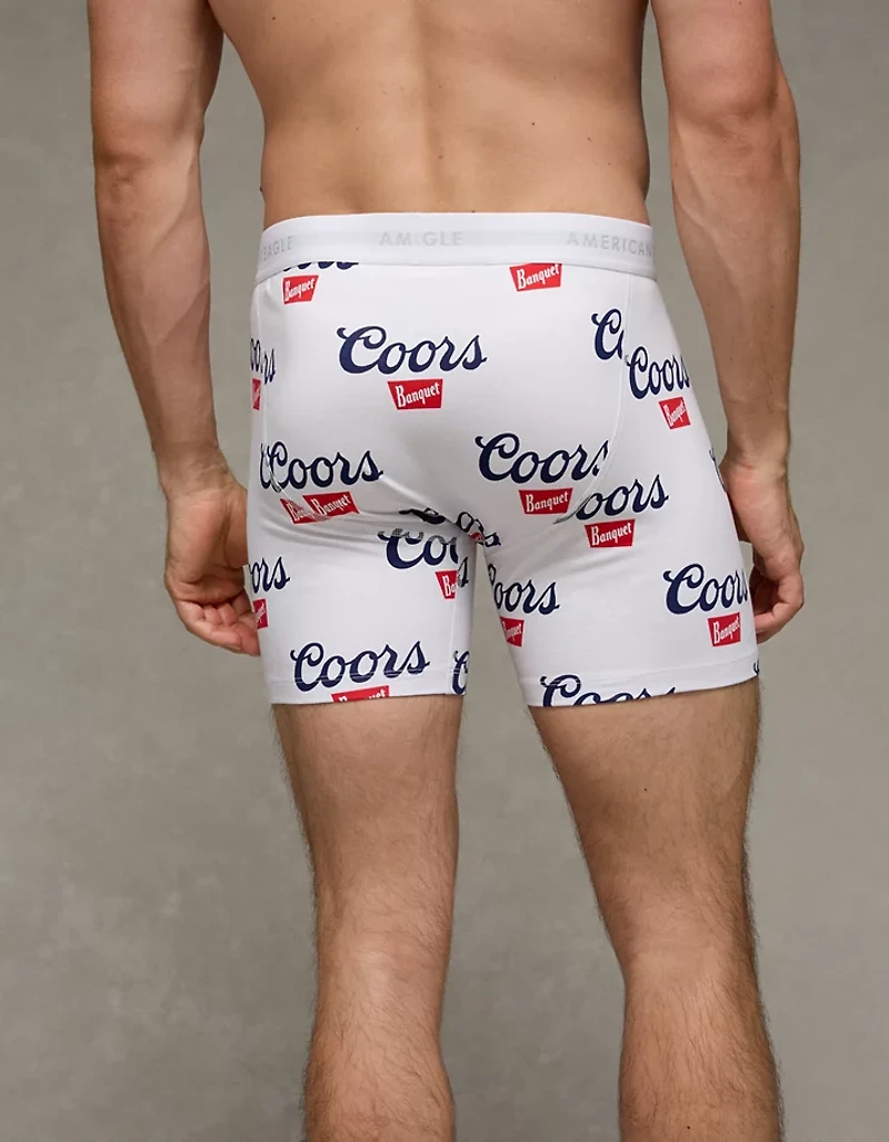 Caleçon boxeur ajusté classique de 6 po Coors pour hommes AEO