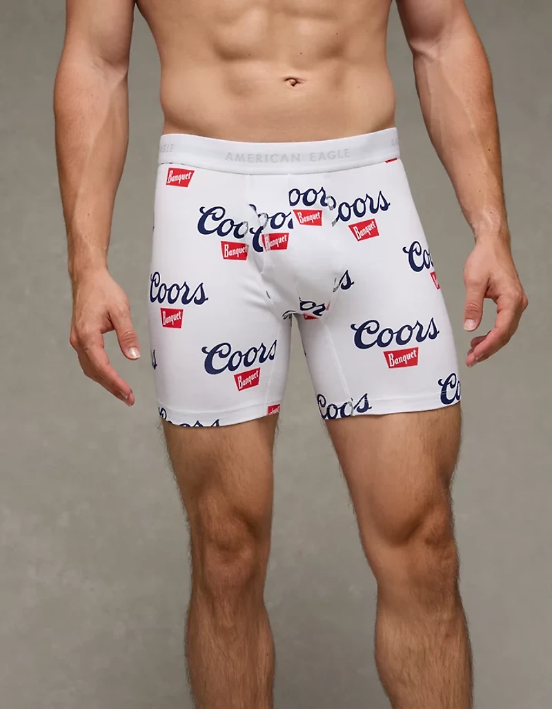 Caleçon boxeur ajusté classique de 6 po Coors pour hommes AEO