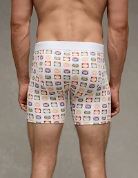 Caleçon boxeur ajusté classique de 6 po à imprimé nourriture pour hommes AEO