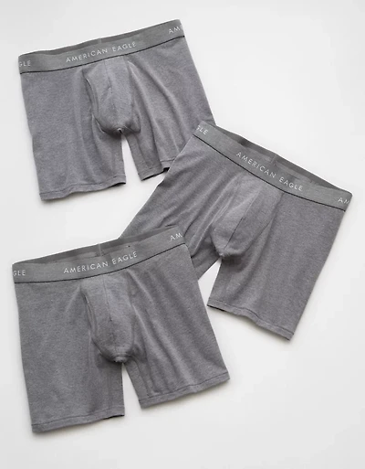 AEO Men's 6" Classic Boxer Brief -Pack
