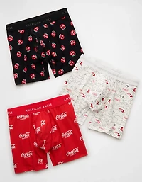 AEO Men's Coca-Cola Classic Boxer Brief 3-Pack