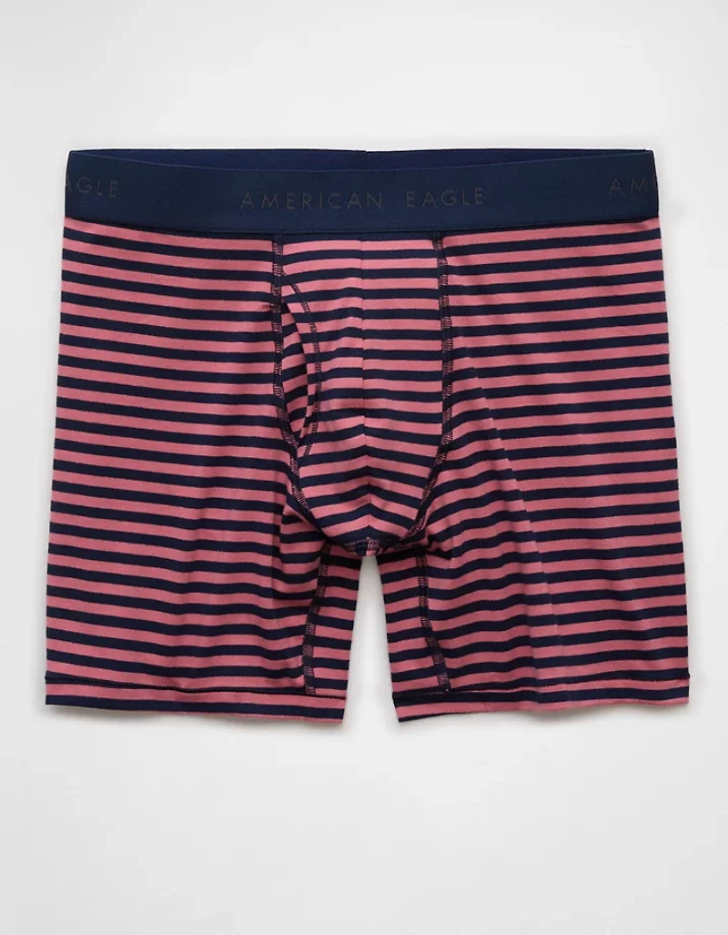 AEO Men's Striped 6" Classic Boxer Brief