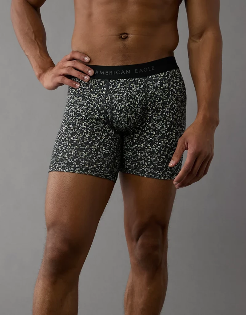 AEO Men's Floral 6" Classic Boxer Brief