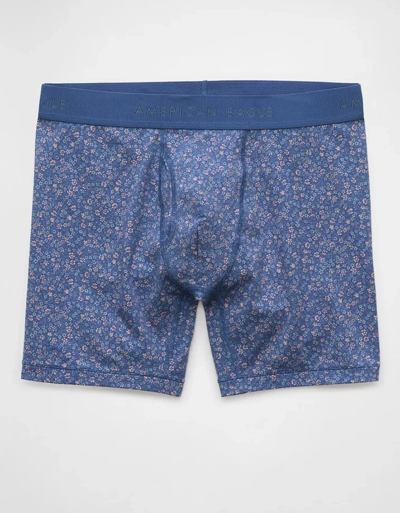 AEO Men's Floral 6" Classic Boxer Brief