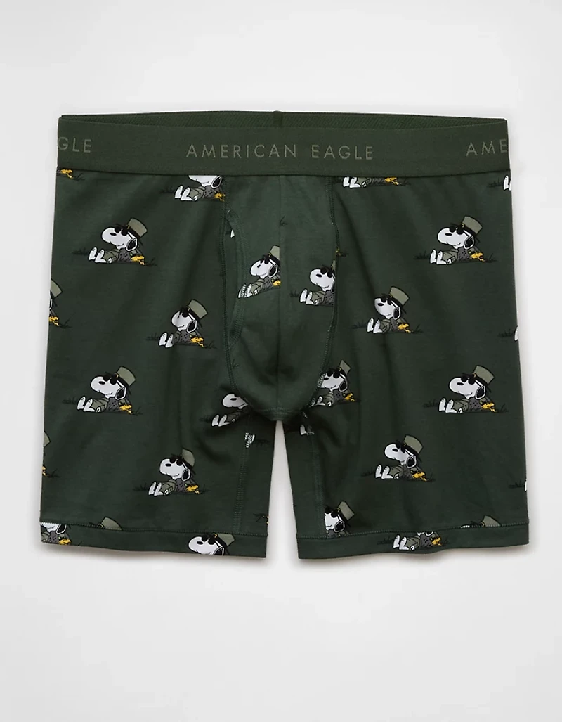 AEO Men's St. Patrick's Day Snoopy 6" Classic Boxer Brief