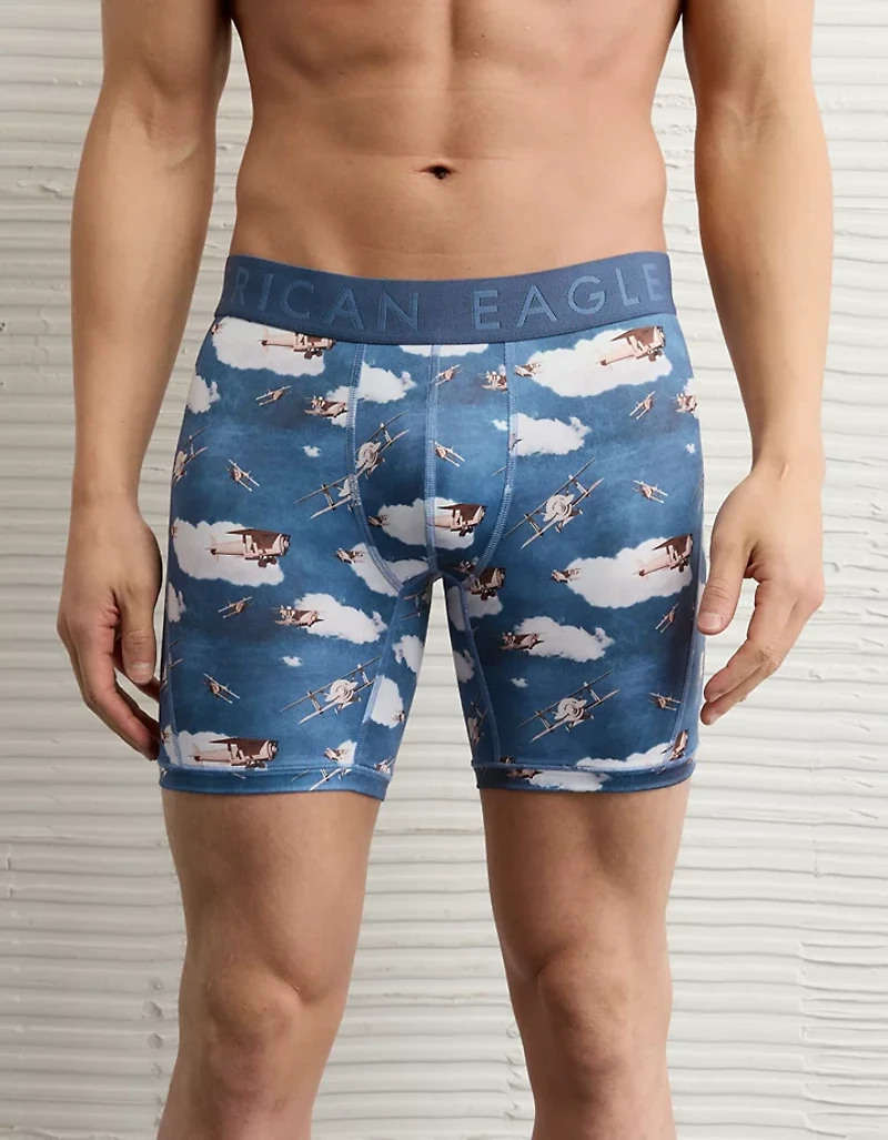 Caleçon boxeur ajusté Flex de 6 po avions pour hommes AEO
