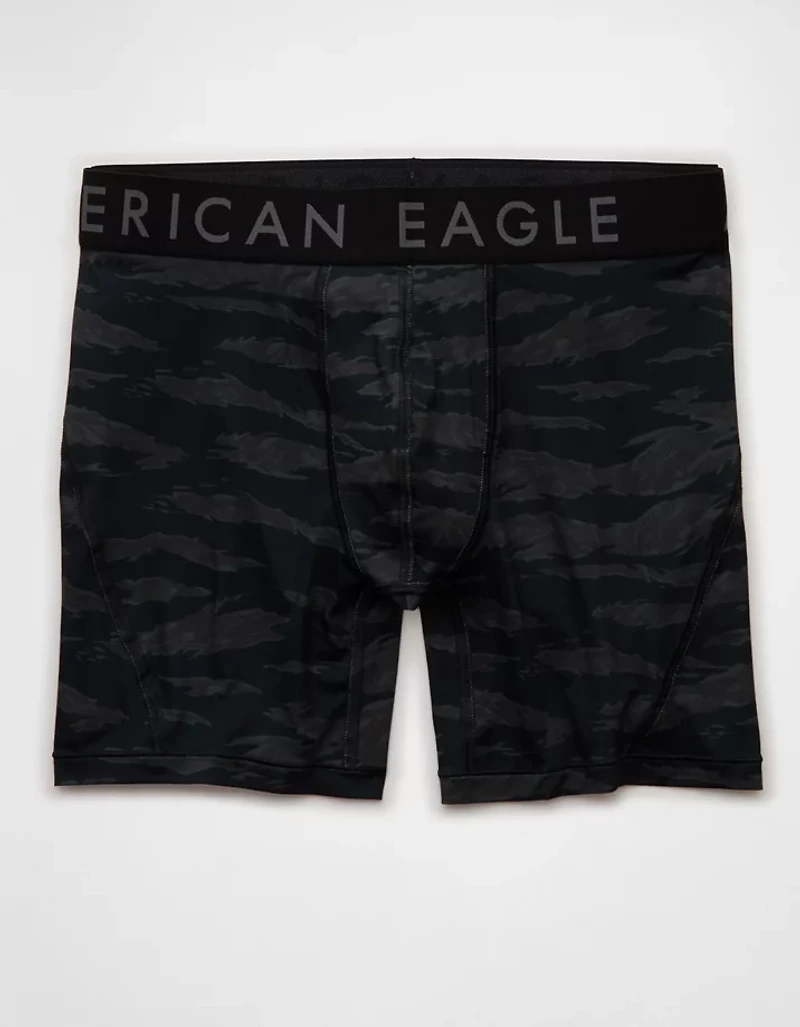 Caleçon boxeur Flex de 6 po pour hommes à motif tigré AEO