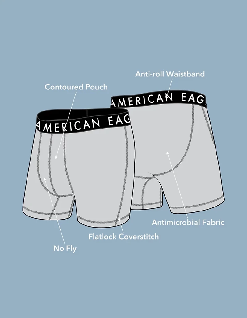 AEO Men's Camo 6" Flex Boxer Brief