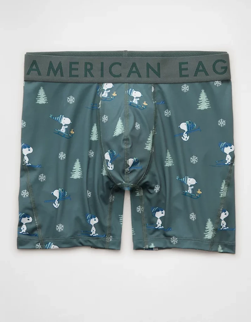 AEO Snoopy Holiday Stretch 6" Boxer Brief