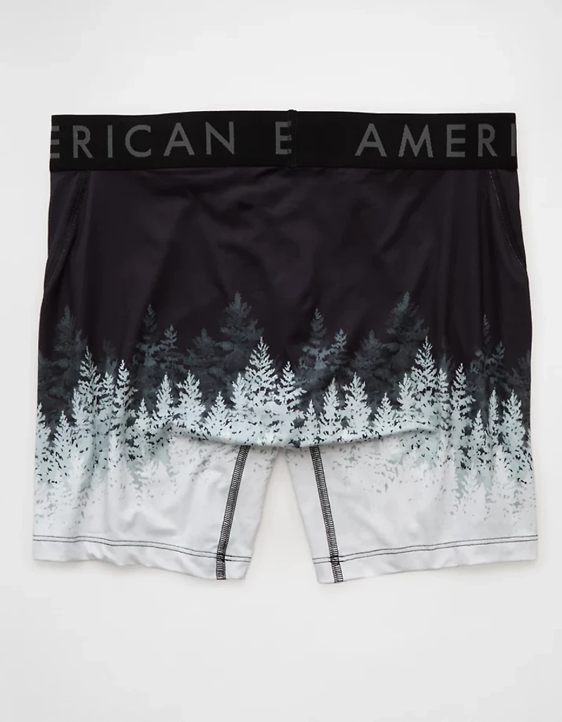 AEO Men's Evergreen Print 6" Flex Boxer Brief
